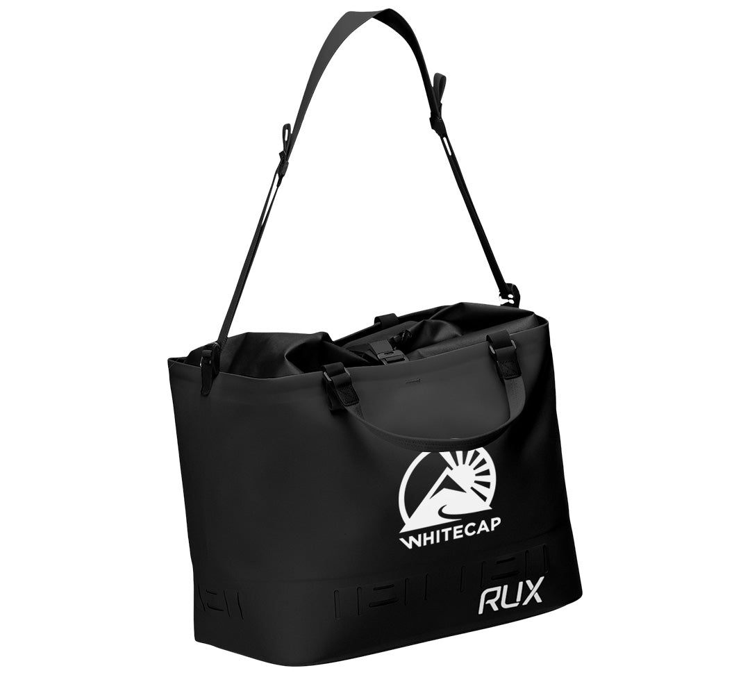 Custom corporate logo on a RUX Waterproof Bag