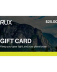 Carte Cadeau RUX