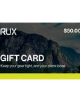Carte Cadeau RUX