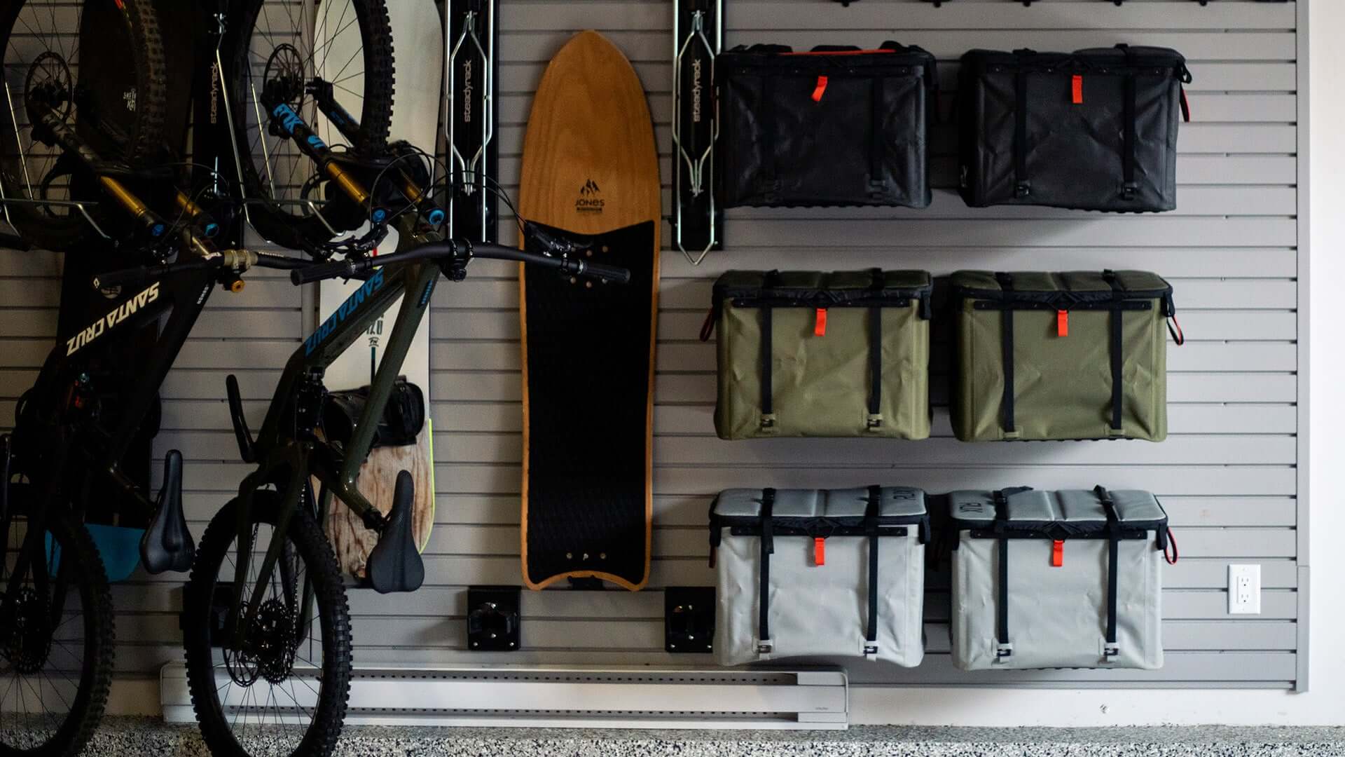 How to use the 70L for Garage Organization