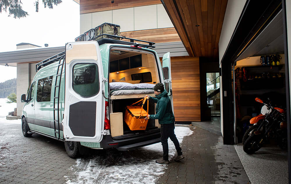 Van With Rupd Elevating Your Van Life Adventures with the RUX 70L