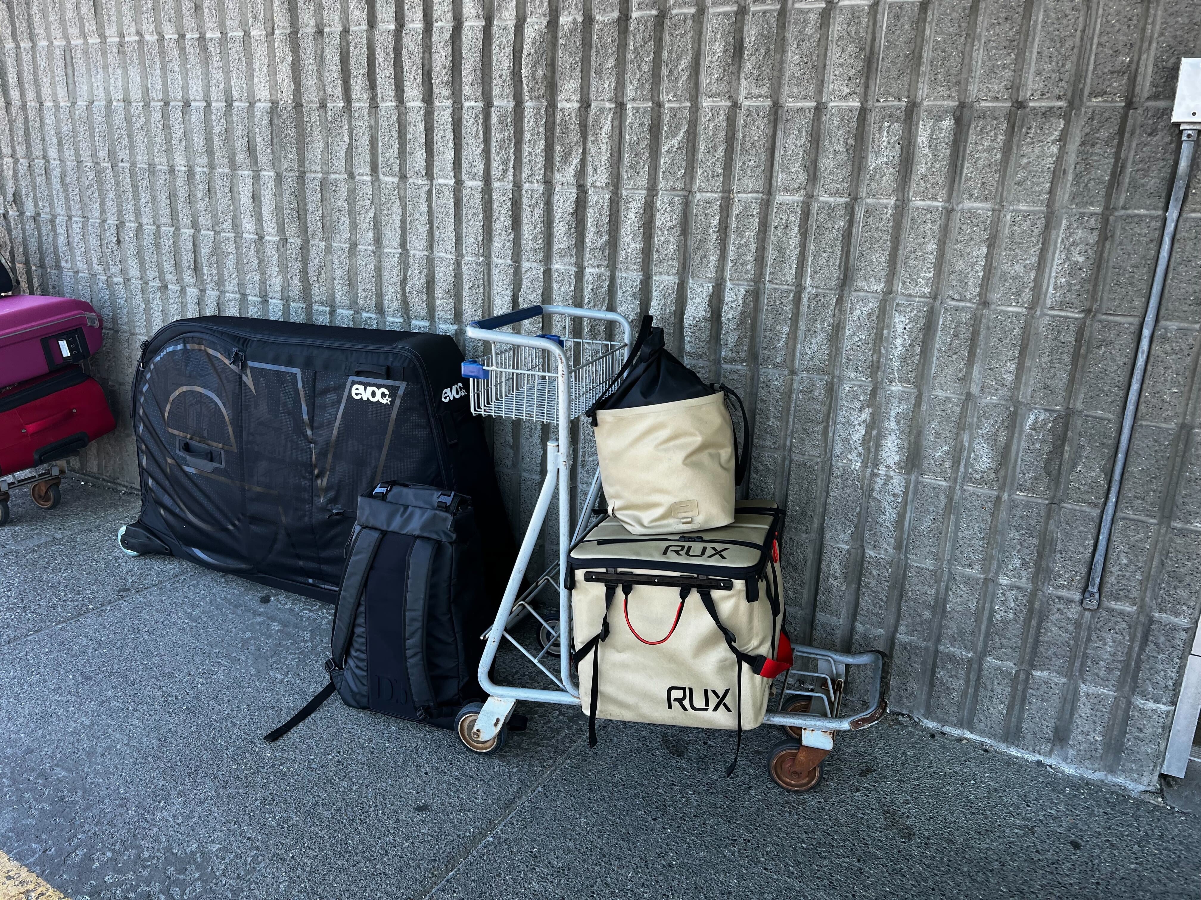 Why the RUX 70L is the best luggage to fly with