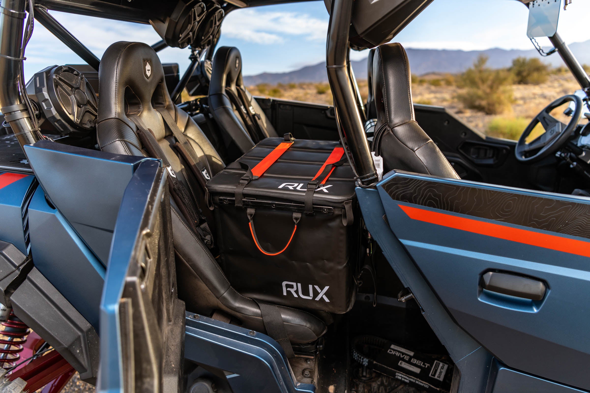 The RUX 70L is reviewed in UTV Sports Mag