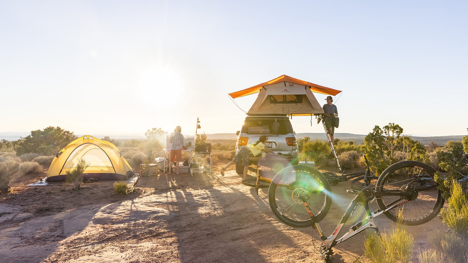 Conquer the Desert Dust with RUX 70L: Your Ultimate Weatherproof Camping Companion
