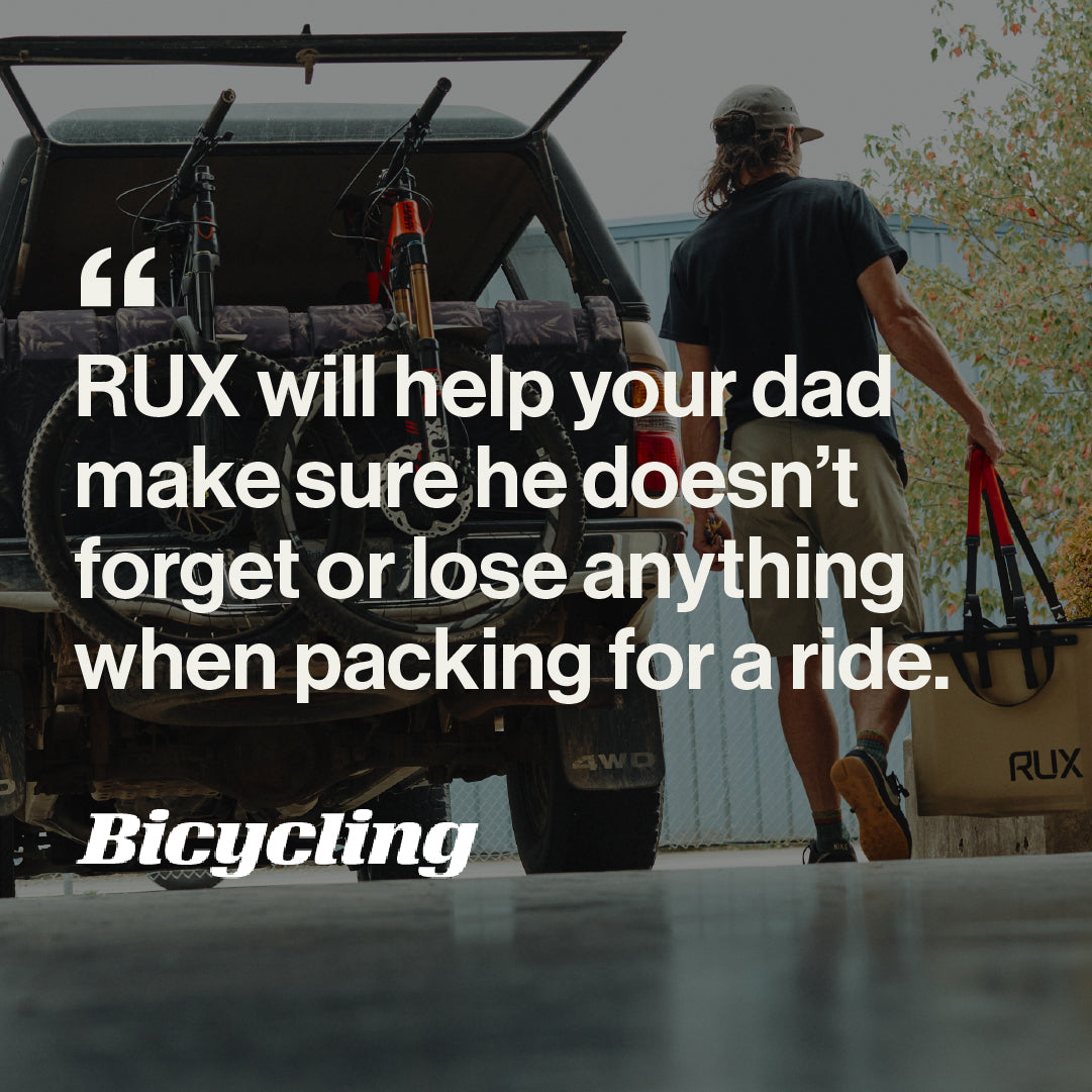 The RUX 70L is featured in Bicycling.com