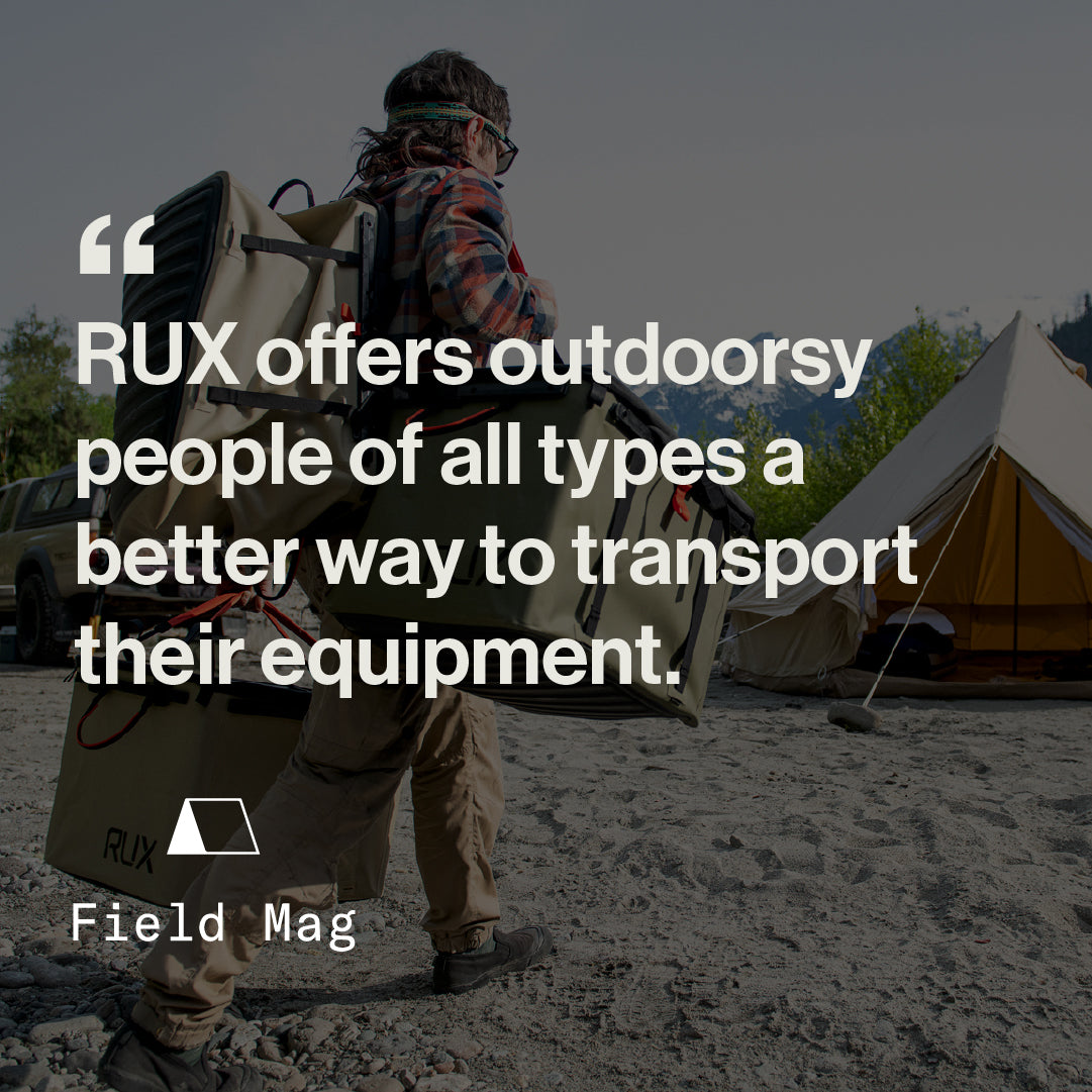 RUX is Featured in Field Mag's 12 Best Camping Boxes