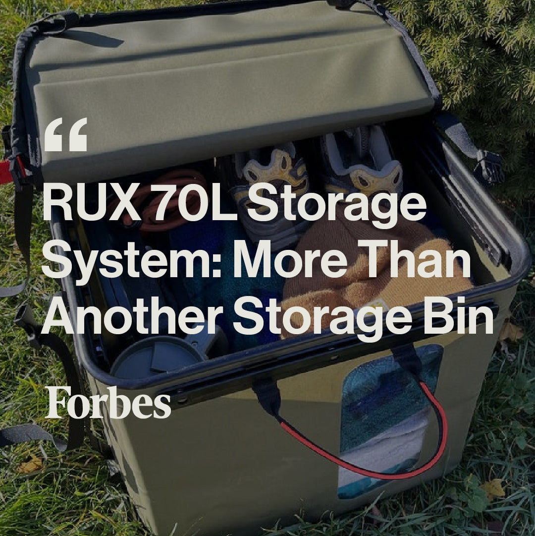 The RUX 70L is reviewed in Forbes