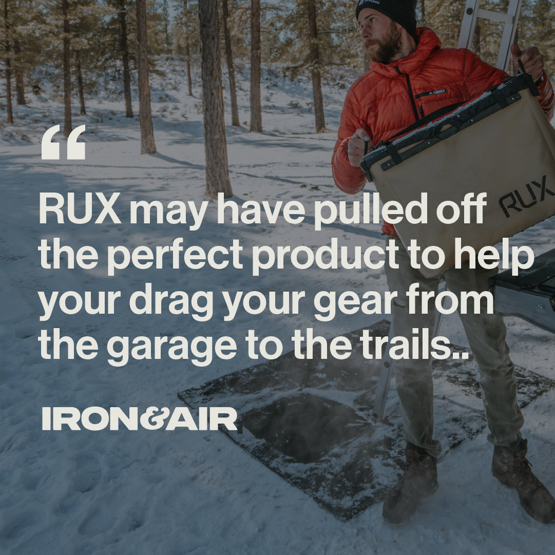 The RUX 70L is reviewed in Iron & Air: