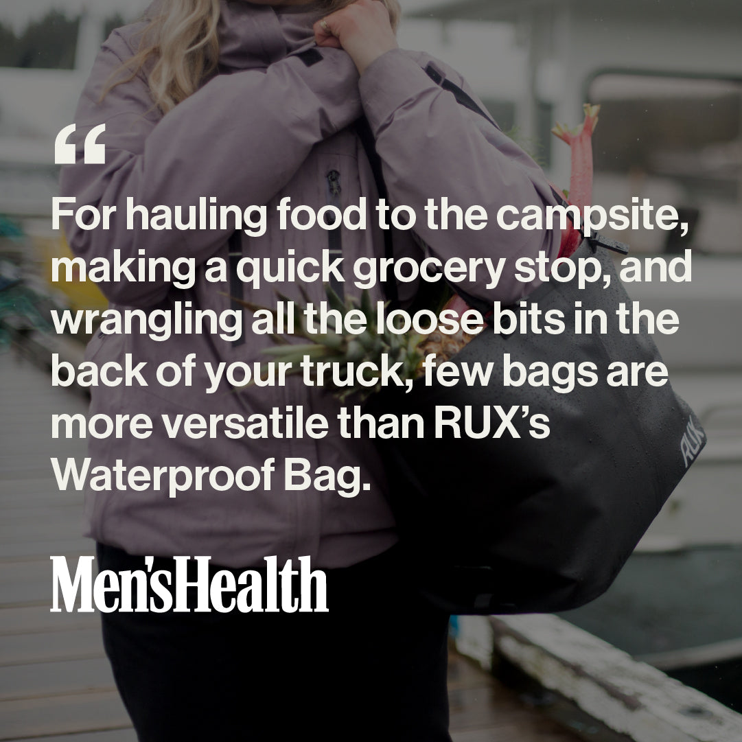 The RUX Waterproof Bag Won a 2023 Men's Health Outdoor Awards!