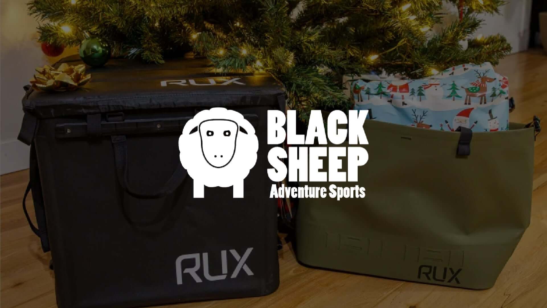 The RUX 70L and the Waterproof Bag are featured in Blacksheep Adventure Sports “2023 Snowboarder’s Christmas Gift Guide”