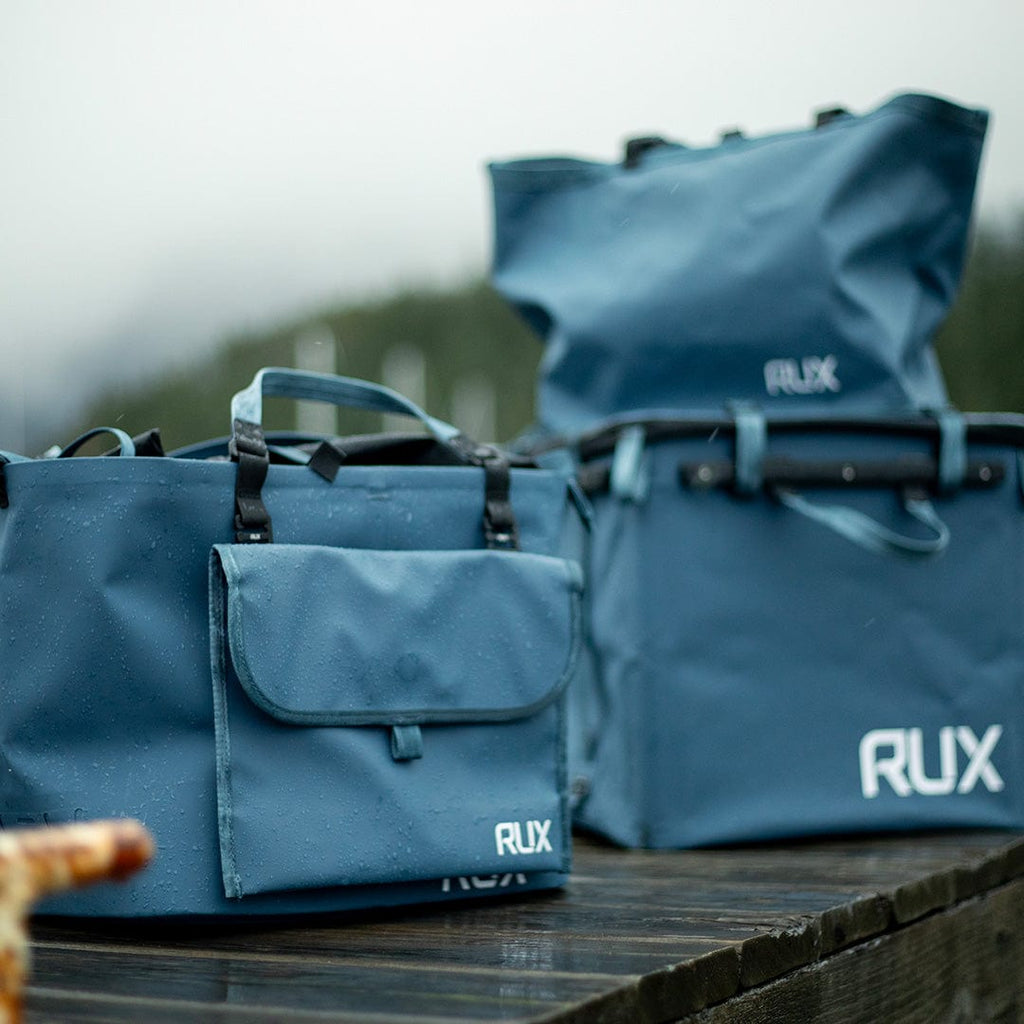 Letter Rux RUX: Rugged, weatherproof, and versatile gear management system.