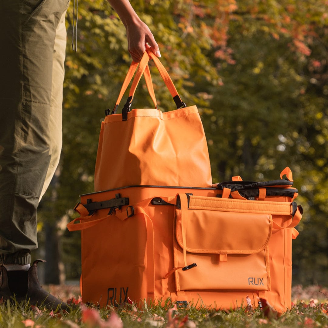RUX: Rugged, weatherproof, and versatile gear management system.