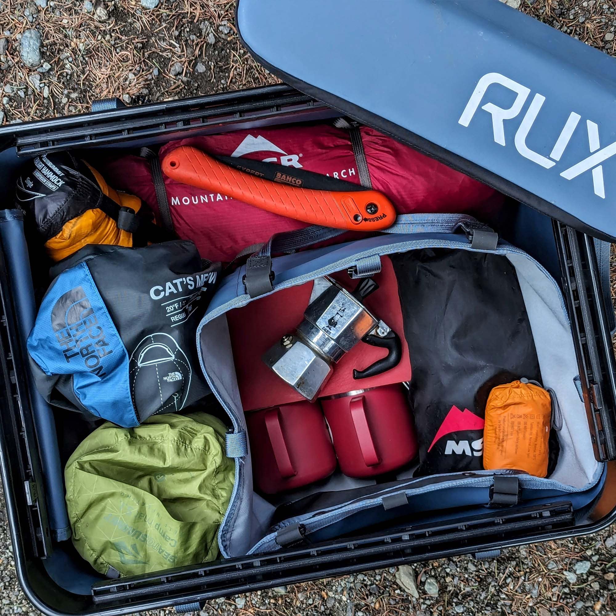 Camping Gear Storage | Modular, Weatherproof Packing System