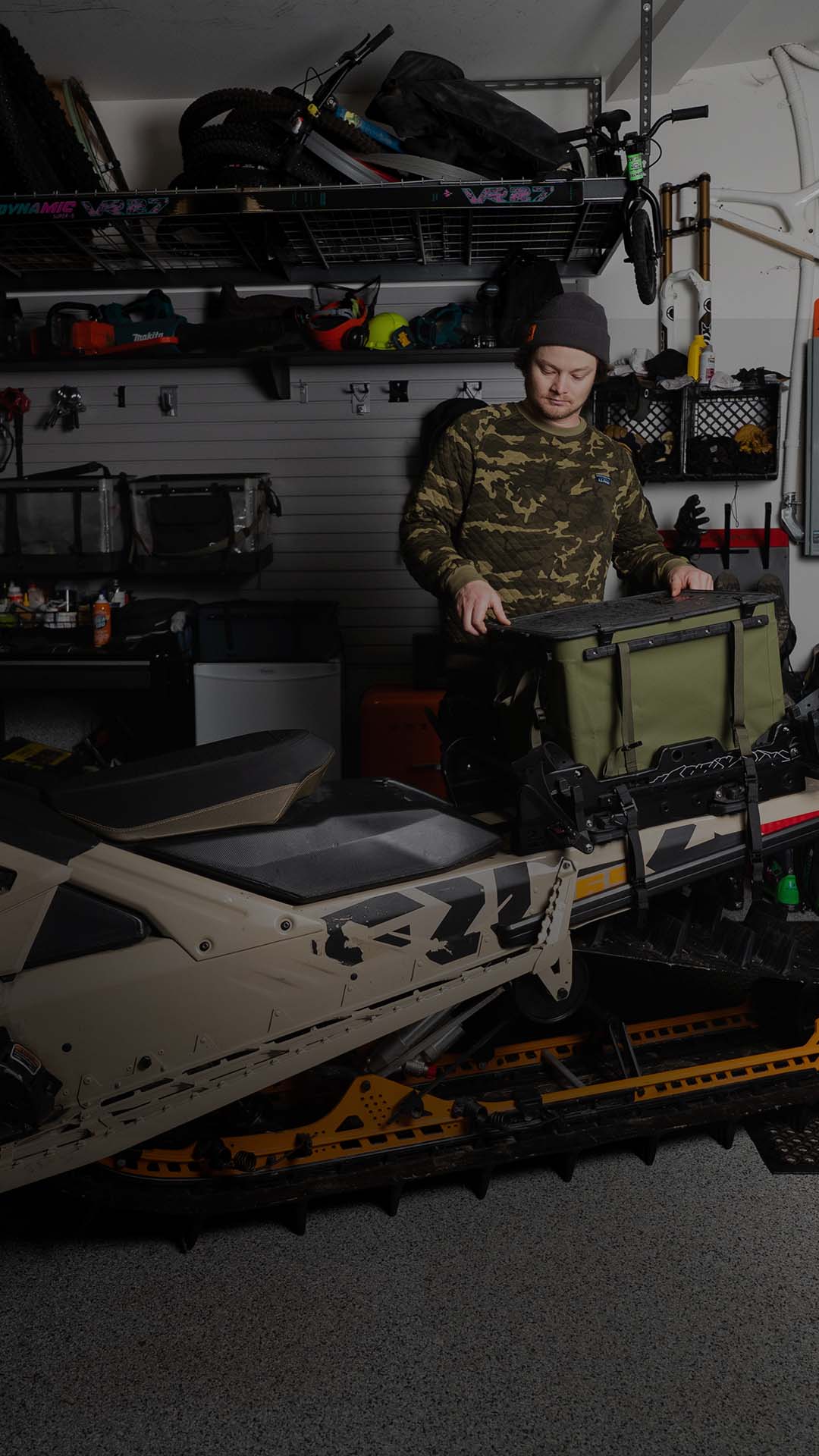 RUX × Cheetah Factory Racing Snowmobile Cargo Bundle