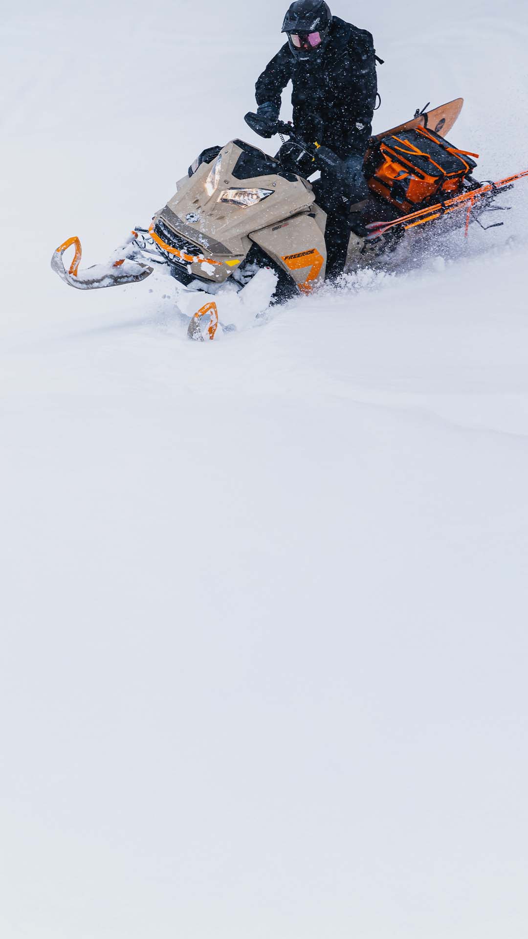 RUX × Cheetah Factory Racing Snowmobile Cargo Bundle